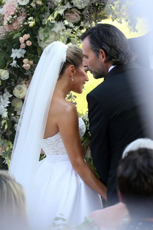Sylvie Meis and Niclas Castello at Wedding Ceremony in Italy 2020/09/19 2