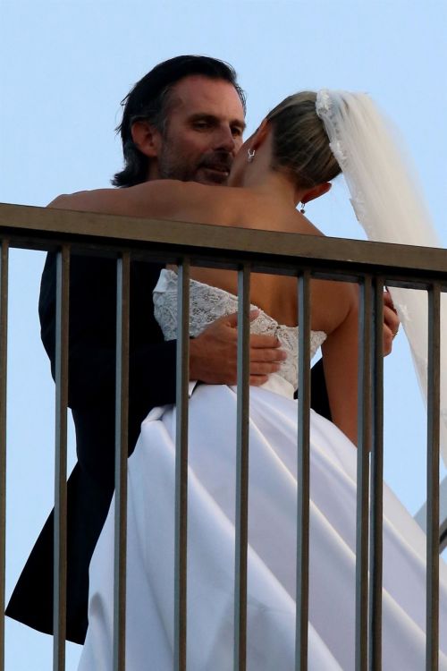 Sylvie Meis and Niclas Castello at Wedding Ceremony in Italy 2020/09/19 8