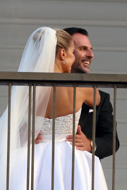 Sylvie Meis and Niclas Castello at Wedding Ceremony in Italy 2020/09/19 9