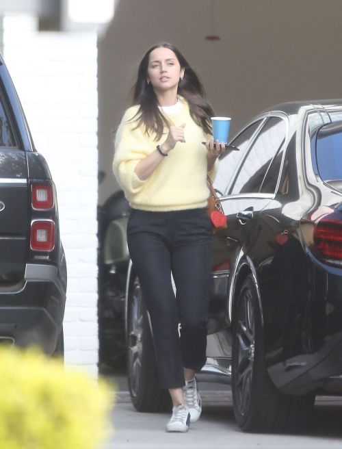 Ana de Armas Outside Ben Affleck