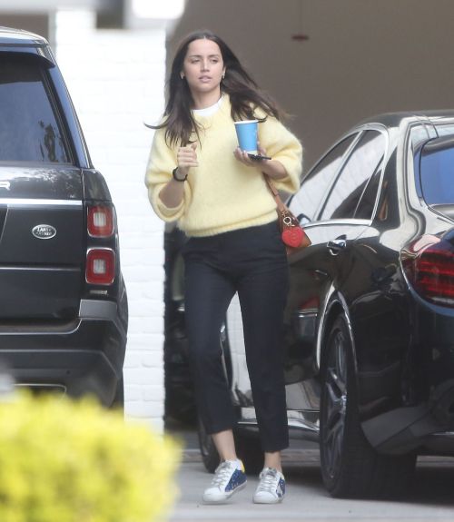 Ana de Armas Outside Ben Affleck