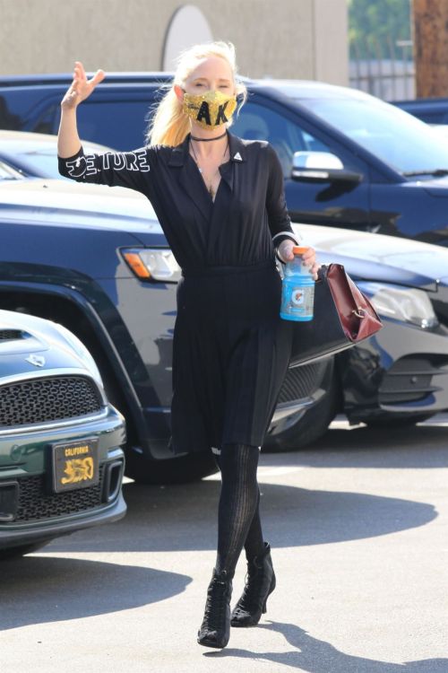 Anne Heche at a Dance Studio in Los Angeles 2020/10/02 6
