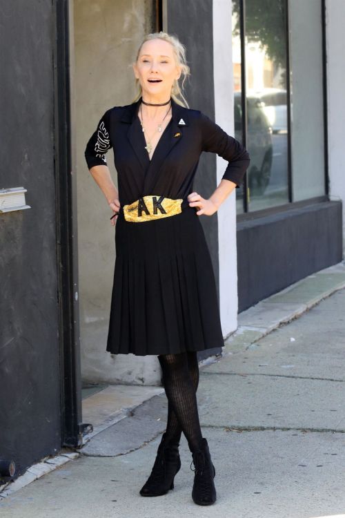 Anne Heche at a Dance Studio in Los Angeles 2020/10/02 8