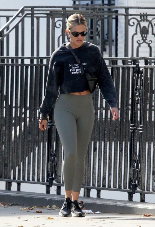Ashley Roberts in Tights Out and About in London 2020/09/24