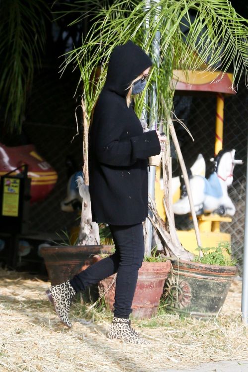 Ashley Tisdale at a Pumpkin Festival in Los Angeles 2020/10/21