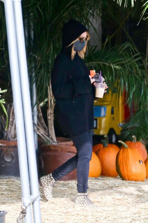Ashley Tisdale at a Pumpkin Festival in Los Angeles 2020/10/21 2