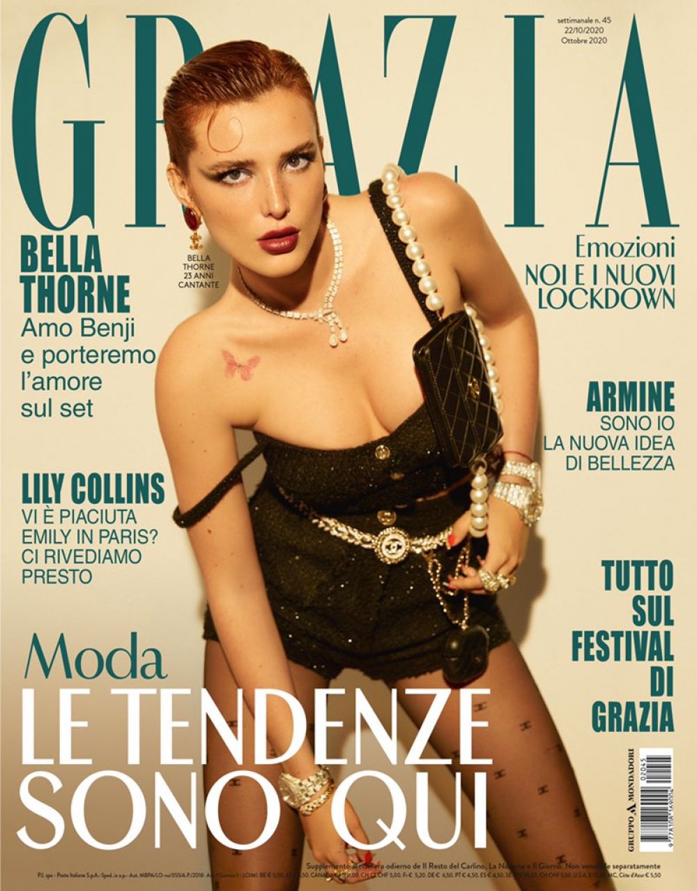 Bella Thorne Photoshoot for Grazia Magazine, October 2020 9