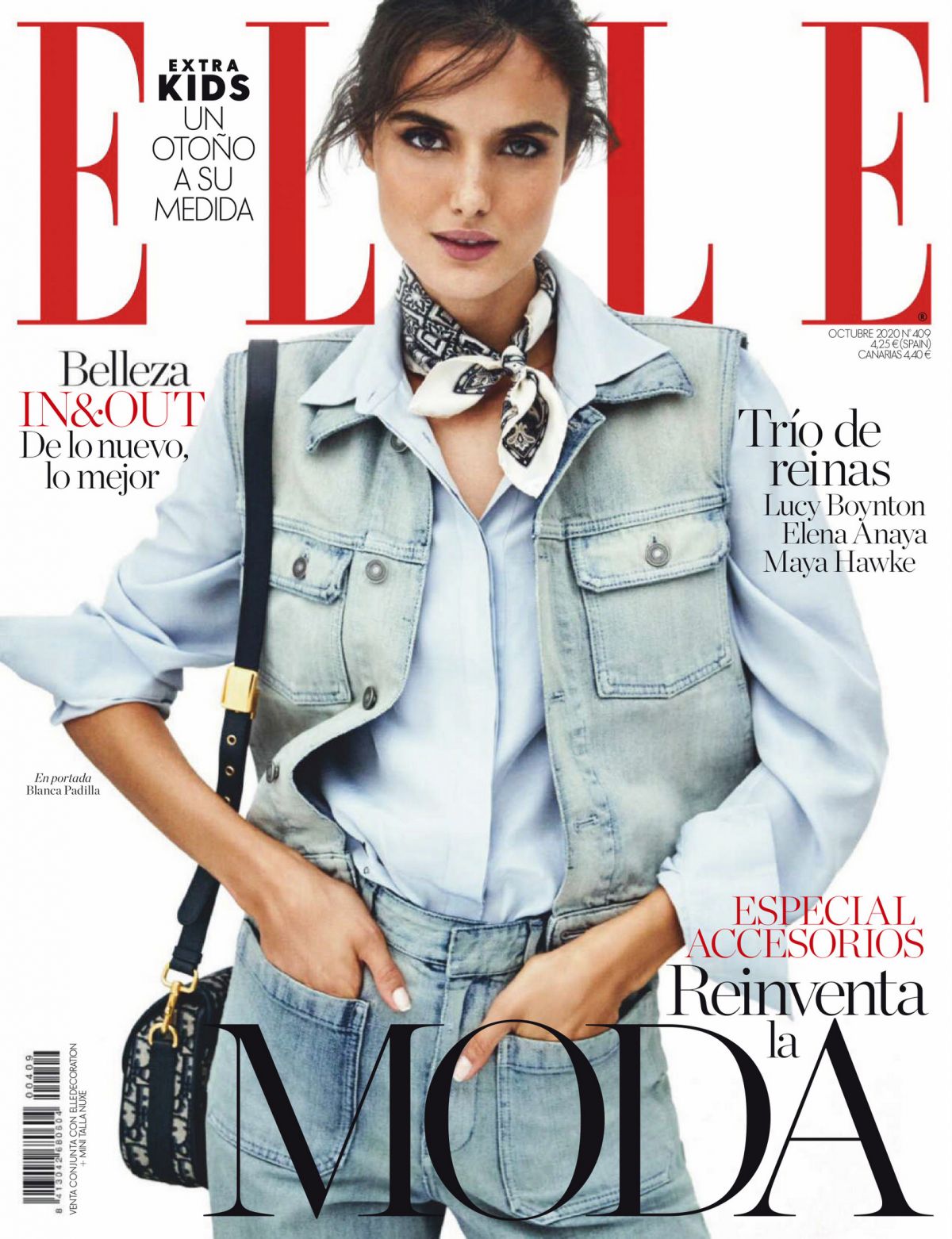 Blanca Padilla in Elle Magazine, Spain October 2020 Issue 14