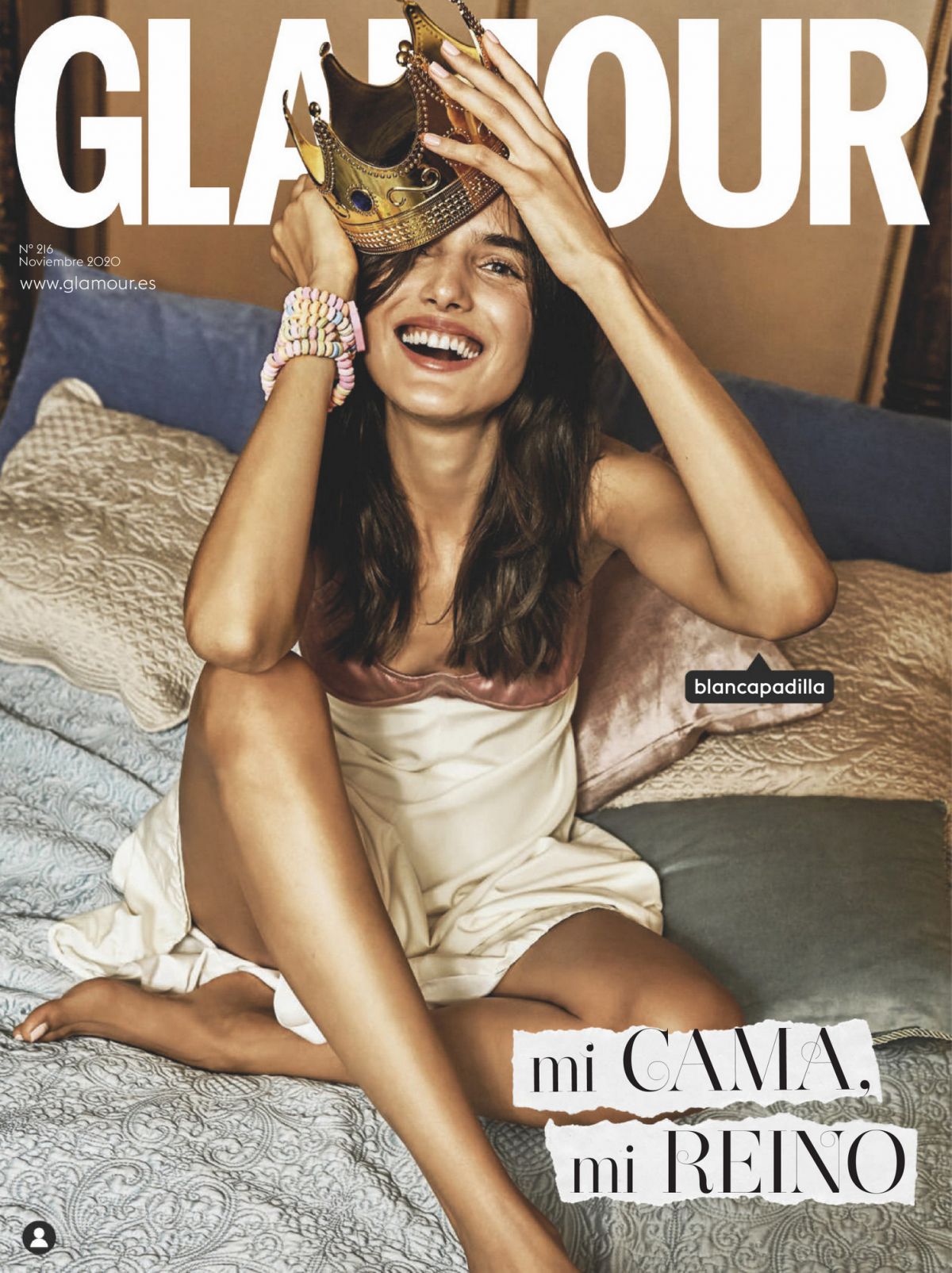 Blanca Padilla in Glamour Magazine, Spain November 2020 Issue