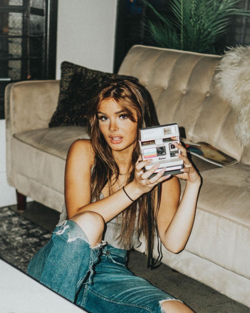 Brighton Sharbino at a Photoshoot, August/September Issue 1