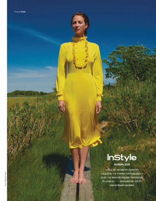 Christy Turlington in Instyle Magazine, Russia November 2020
