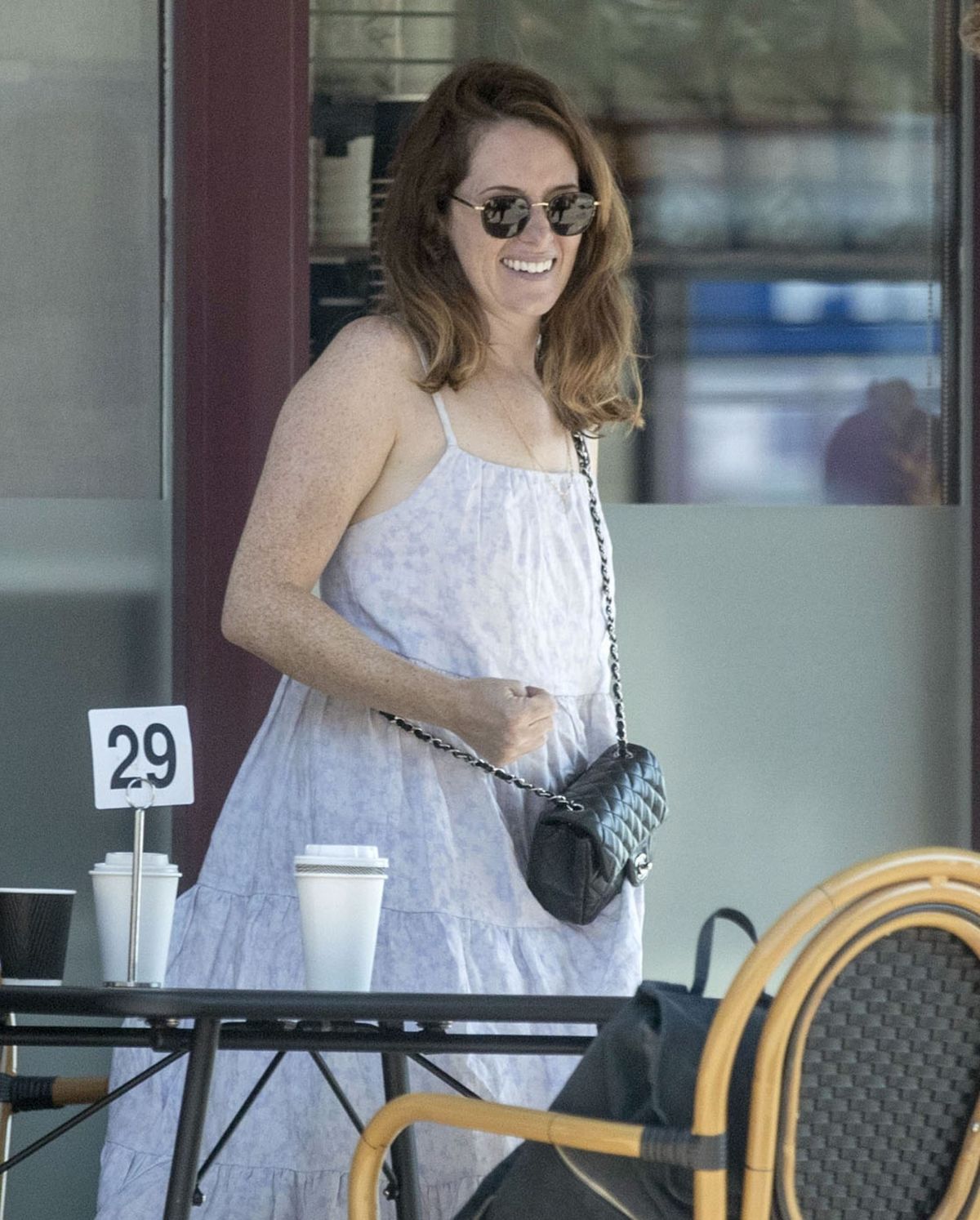 Claire Foy Out for Coffee in Hampstead 2020/09/14 1