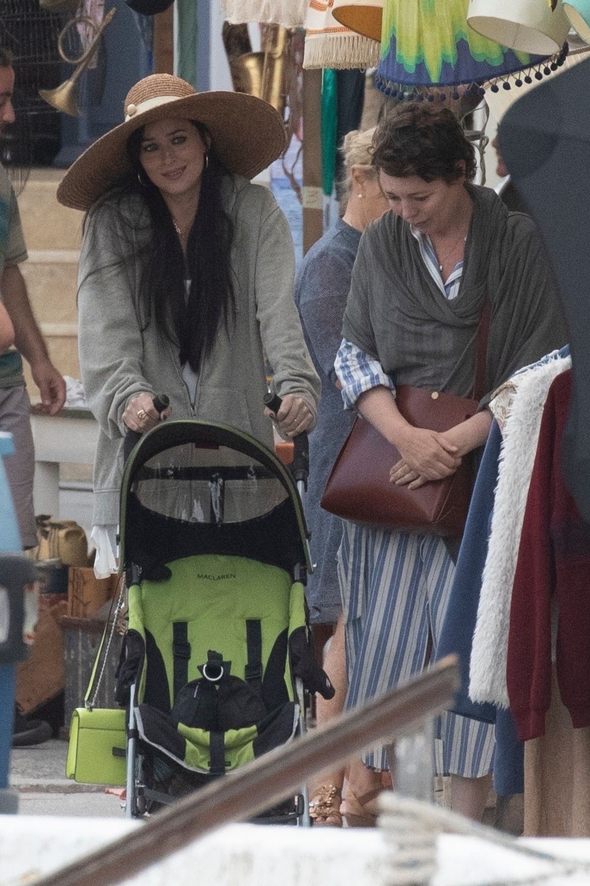 Dakota Johnson on the Set of The Lost Daughter in Greece 2020/10/20 1