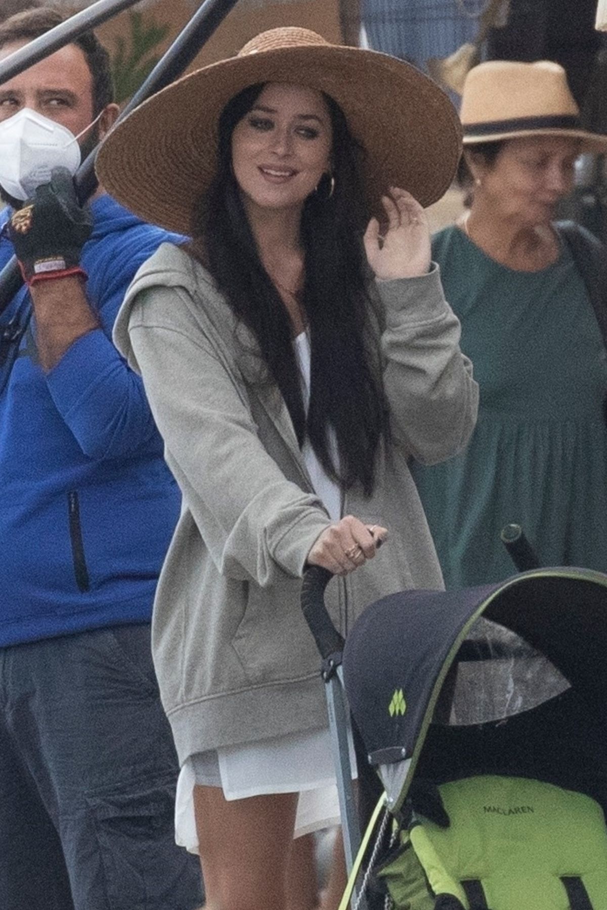 Dakota Johnson on the Set of The Lost Daughter in Greece 2020/10/20 4