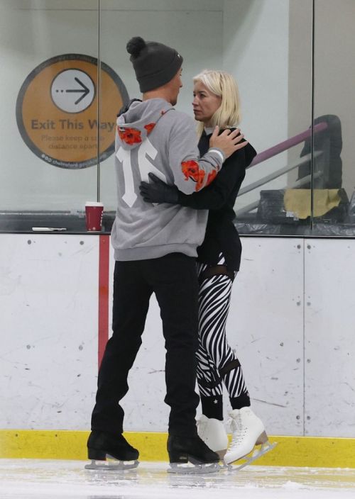 Denise van Outen at Dancing on Ice Rehearsal in London 2020/10/21 2