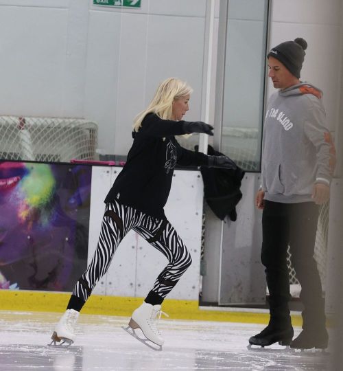 Denise van Outen at Dancing on Ice Rehearsal in London 2020/10/21 4