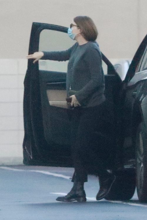 Emma Stone Arrives at Appointment in Los Angeles 2020/10/22