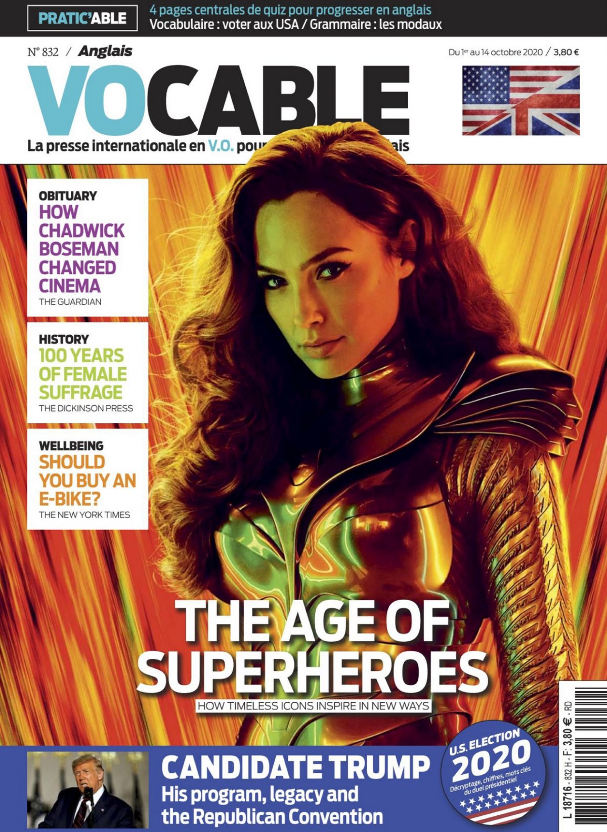 Gal Gadot in Vocable Anglais Magazine, October 2020 2