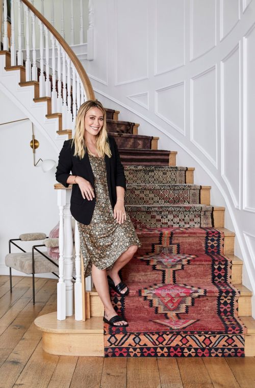Hilary Duff in Architectural Digest Magazine, September 2020