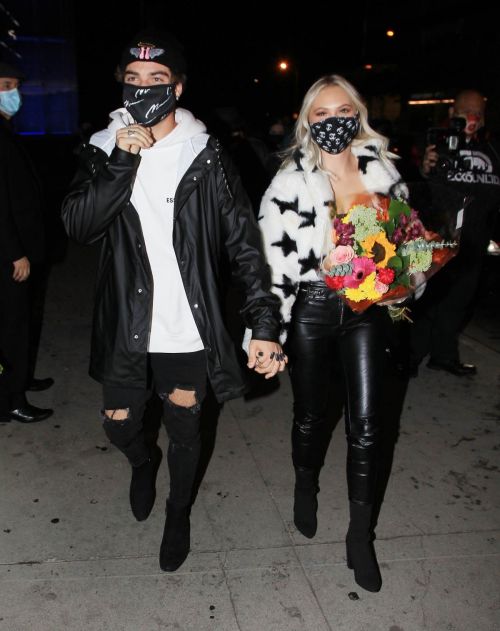 Jordyn Jones at Boa Steakhouse in West Hollywood 2020/10/23 9