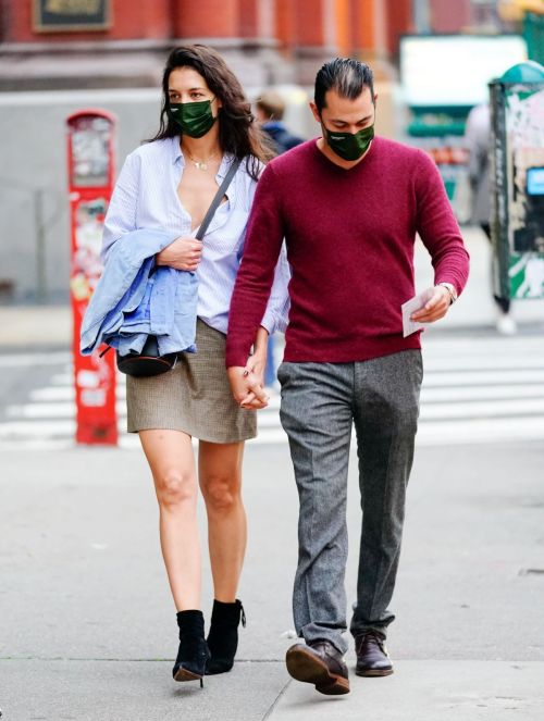 Katie Holmes and Emilio Vitolo Jr Out in New York 2020/10/22 3