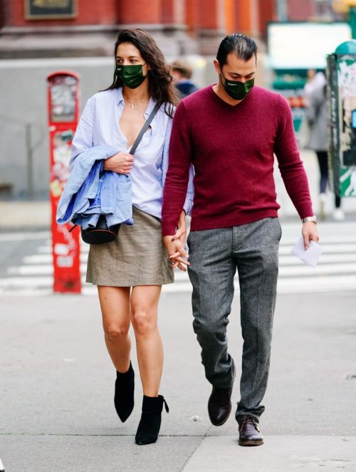 Katie Holmes and Emilio Vitolo Jr Out in New York 2020/10/22 4
