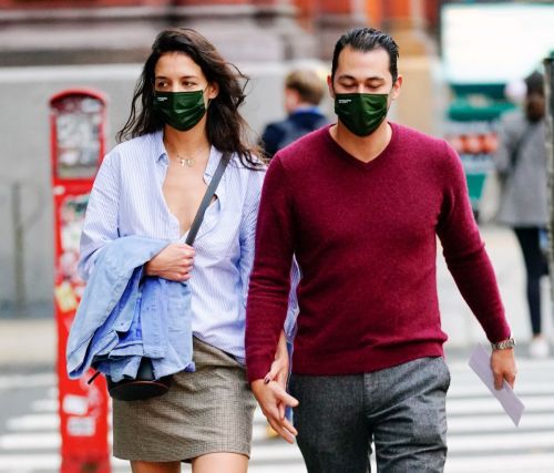 Katie Holmes and Emilio Vitolo Jr Out in New York 2020/10/22 5