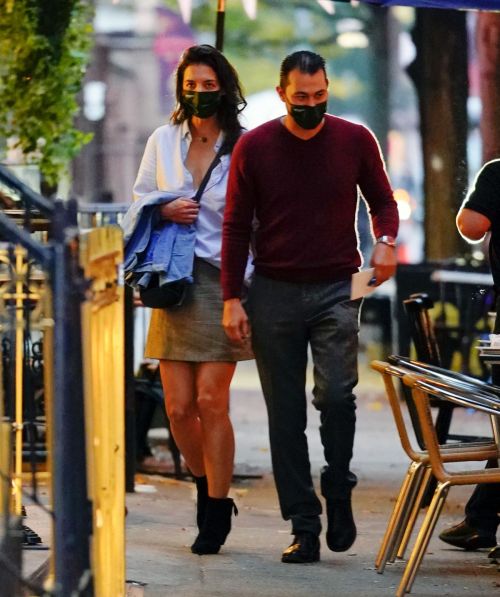 Katie Holmes and Emilio Vitolo Jr Out in New York 2020/10/22 6
