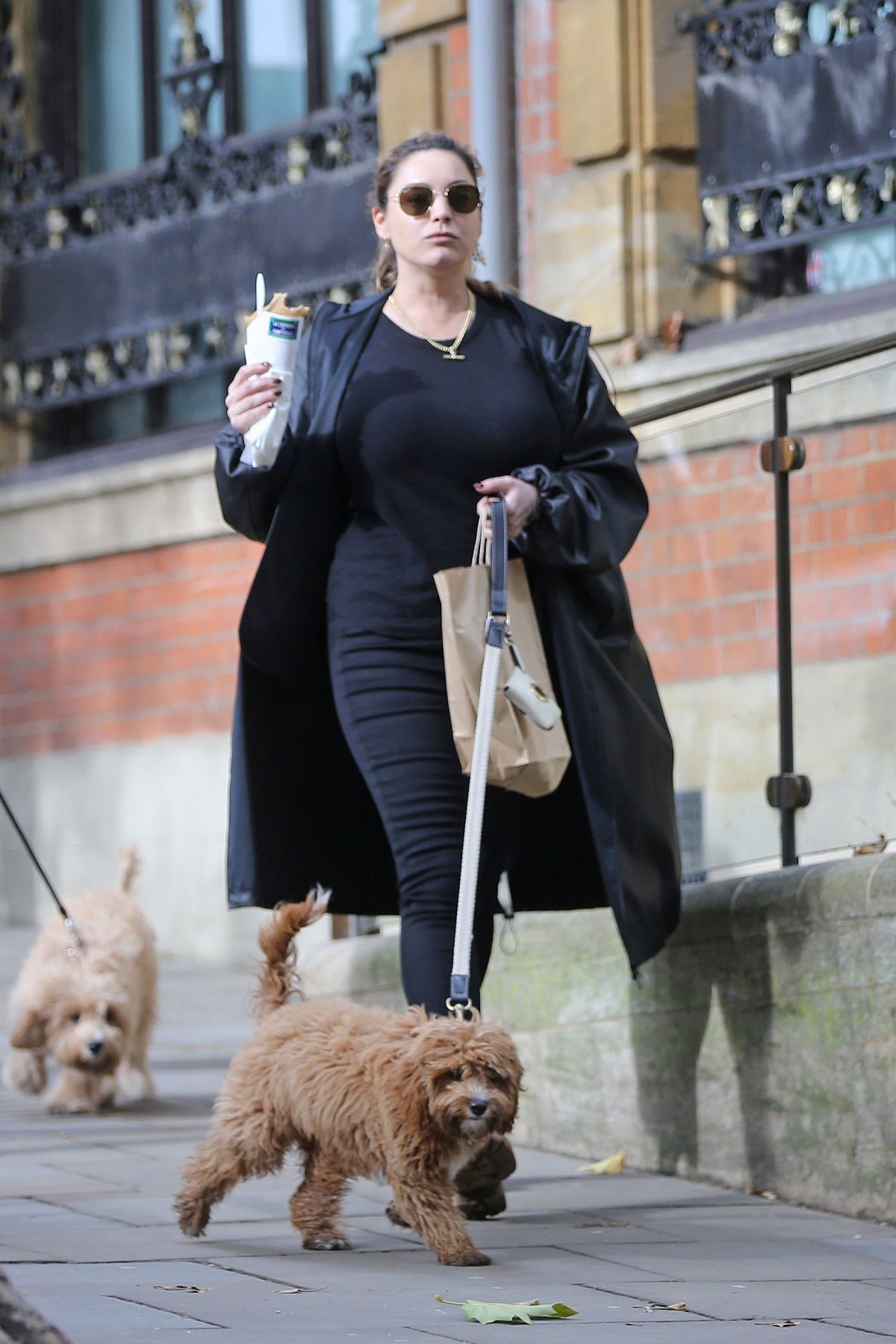 Kelly Brook Out with Her Dog in Hampstead 2020/10/22 8