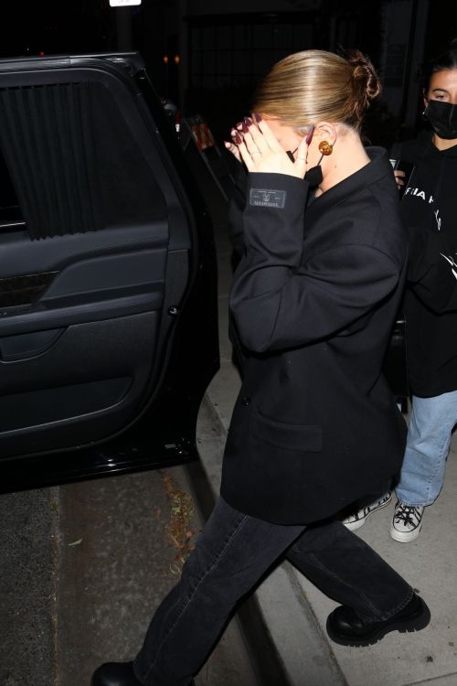 Kylie Jenner and Anastasia Karanikolaou Leaves a Voting Popup in West Hollywood 2020/10/26