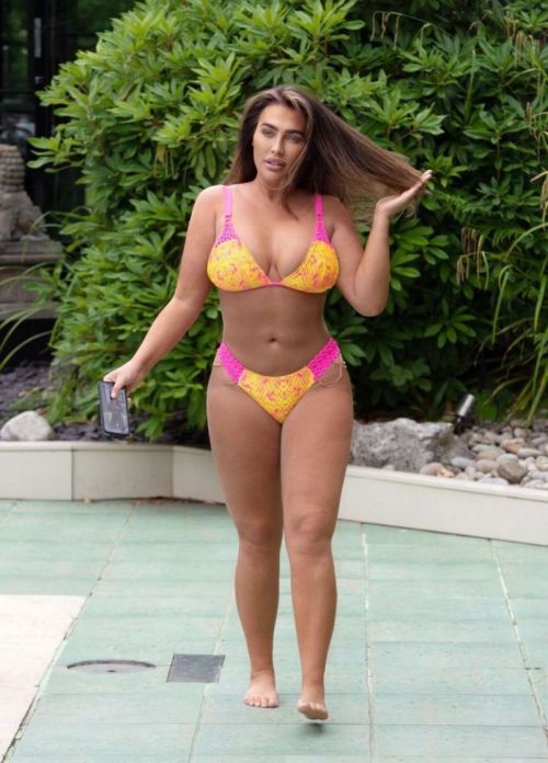 Lauren Goodger in Bikini at a Pool in Kent 2020/10/19 5