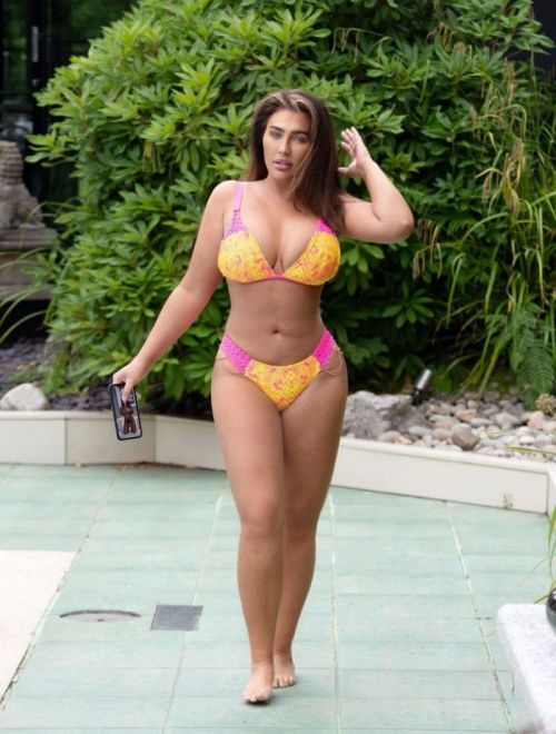 Lauren Goodger in Bikini at a Pool in Kent 2020/10/19 8
