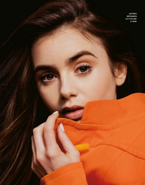 Lily Collins Photoshoot for Grazia Magazine Italy October 2020 Issue 2