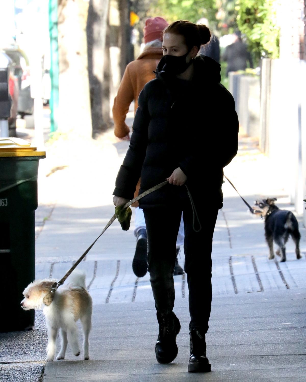 Madelaine Petsch Out with her Dog in Vancouver 2020/10/26 2