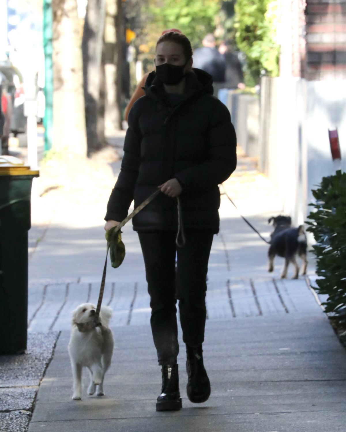 Madelaine Petsch Out with her Dog in Vancouver 2020/10/26