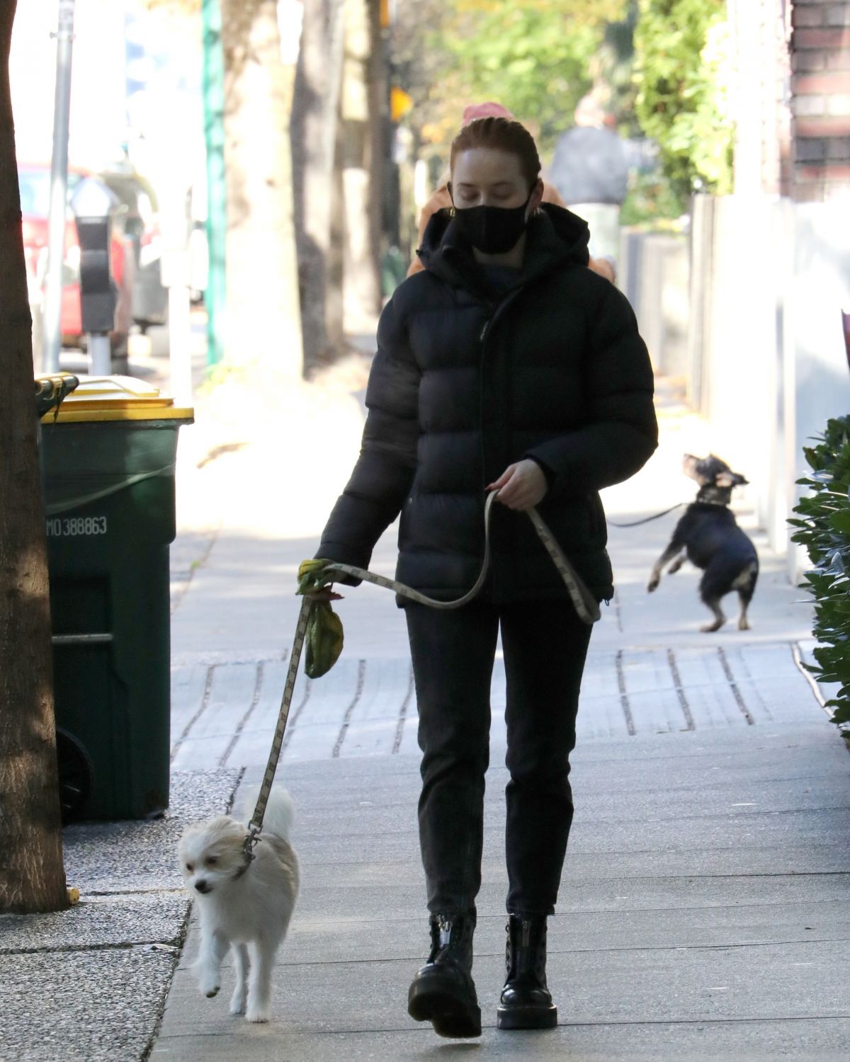 Madelaine Petsch Out with her Dog in Vancouver 2020/10/26 1