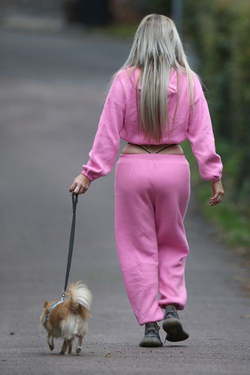 Nicola McLean Out with Her Dog in London 2020/10/23 2