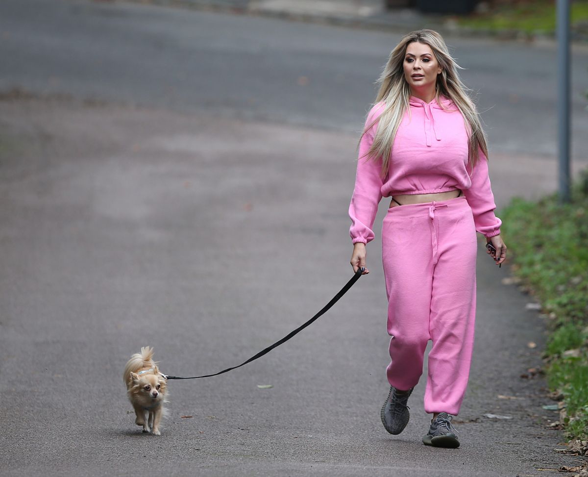 Nicola McLean Out with Her Dog in London 2020/10/23 5