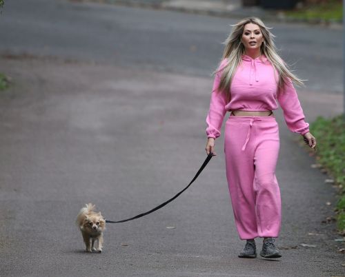 Nicola McLean Out with Her Dog in London 2020/10/23 5
