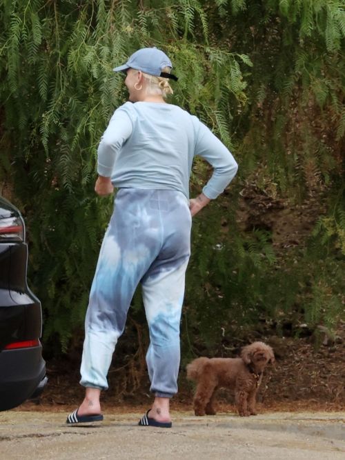Pregnant Katy Perry Out With Her Dog on Her Birthday in Los Angeles 2020/10/25 6