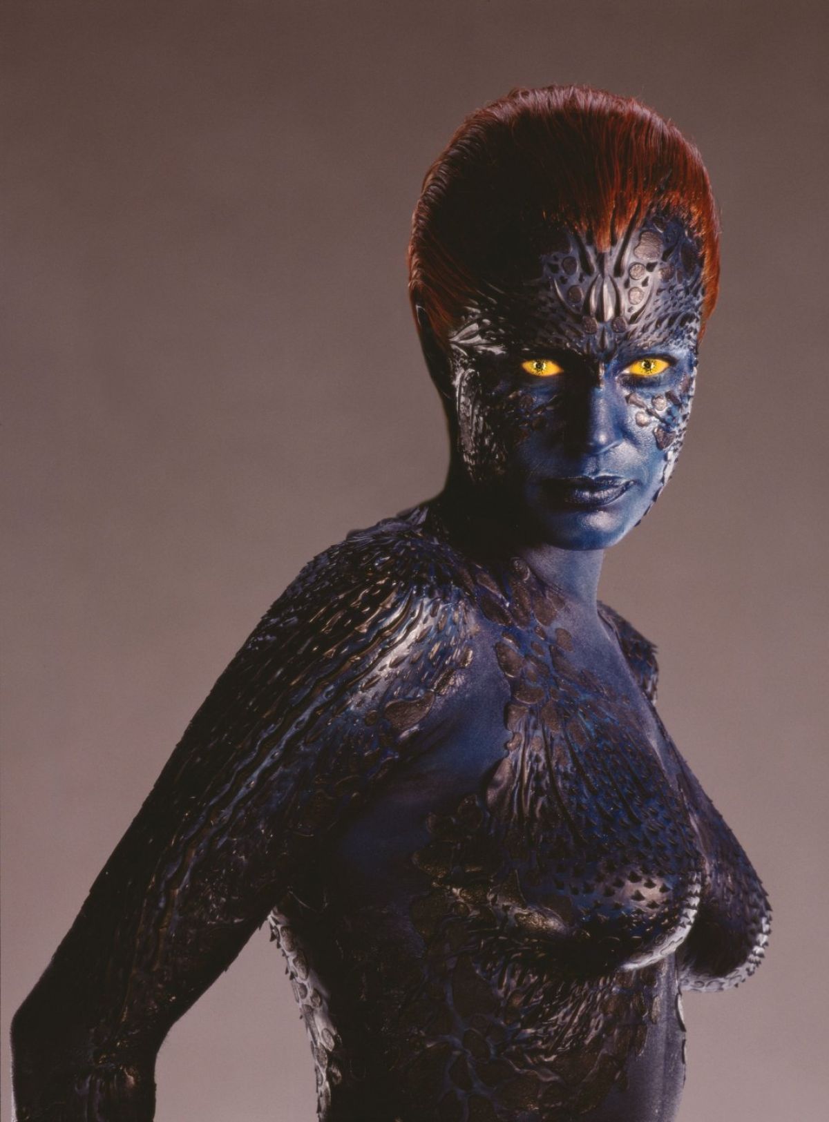 Rebecca Romijn as Mystique From X-Men in 2020 Photoshoot 7