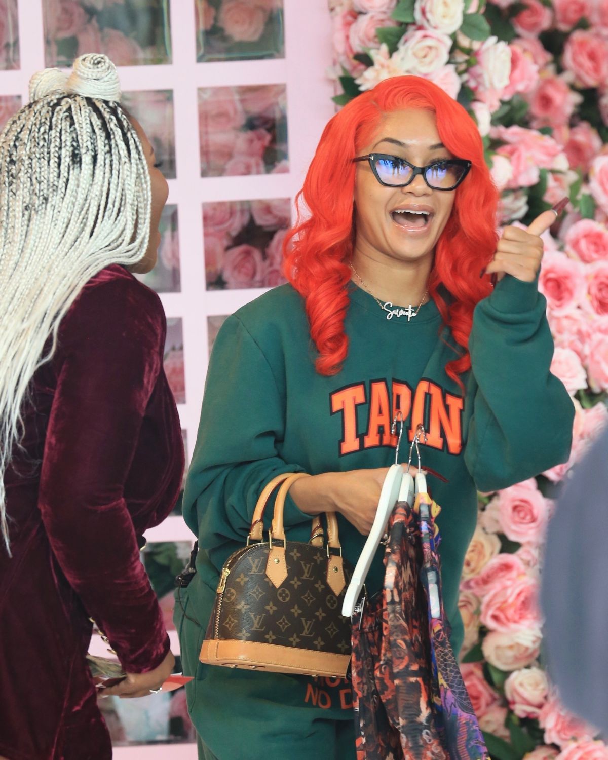 Saweetie at Pretty Little Things Showroom in West Hollywood 2020/10/23 1