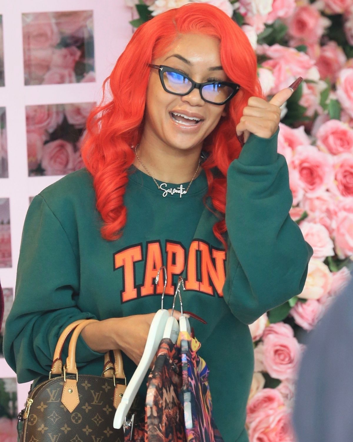 Saweetie at Pretty Little Things Showroom in West Hollywood 2020/10/23 9