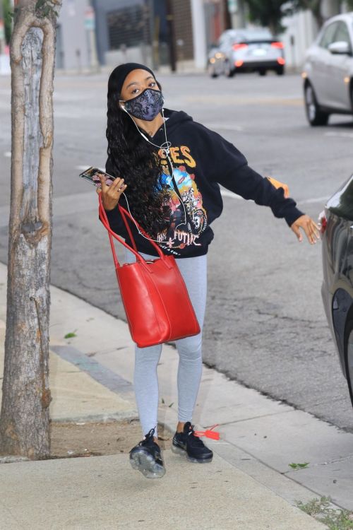 Skai Jackson Arrives at DWTS Studio in Los Angeles 2020/10/23 3