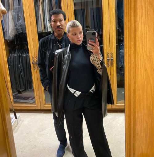 Sofia Richie and Lionel Richie - Instagram Photos 2020/10/25 1