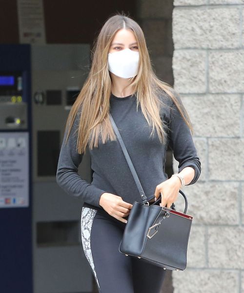 Sofia Vergara in Tights Out and About in Los Angeles 2020/10/22 11