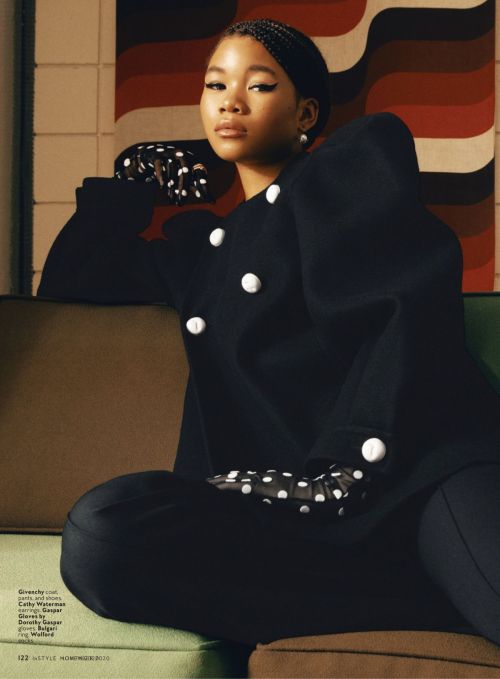 Storm Reid in InStyle Magazine, November 2020 Issue 5