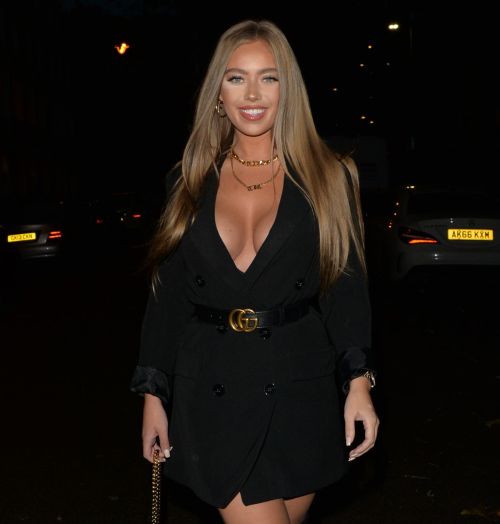 Tyne-Lexy Clarson Out for Dinner at Sexy Fish in London 2020/10/24 8