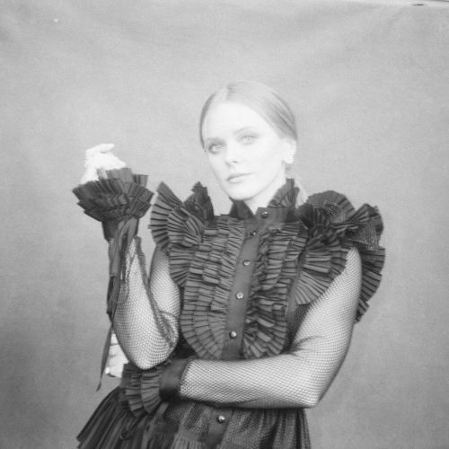 Abigail Cowen at Black and White Photoshoot 2020 Issue 4