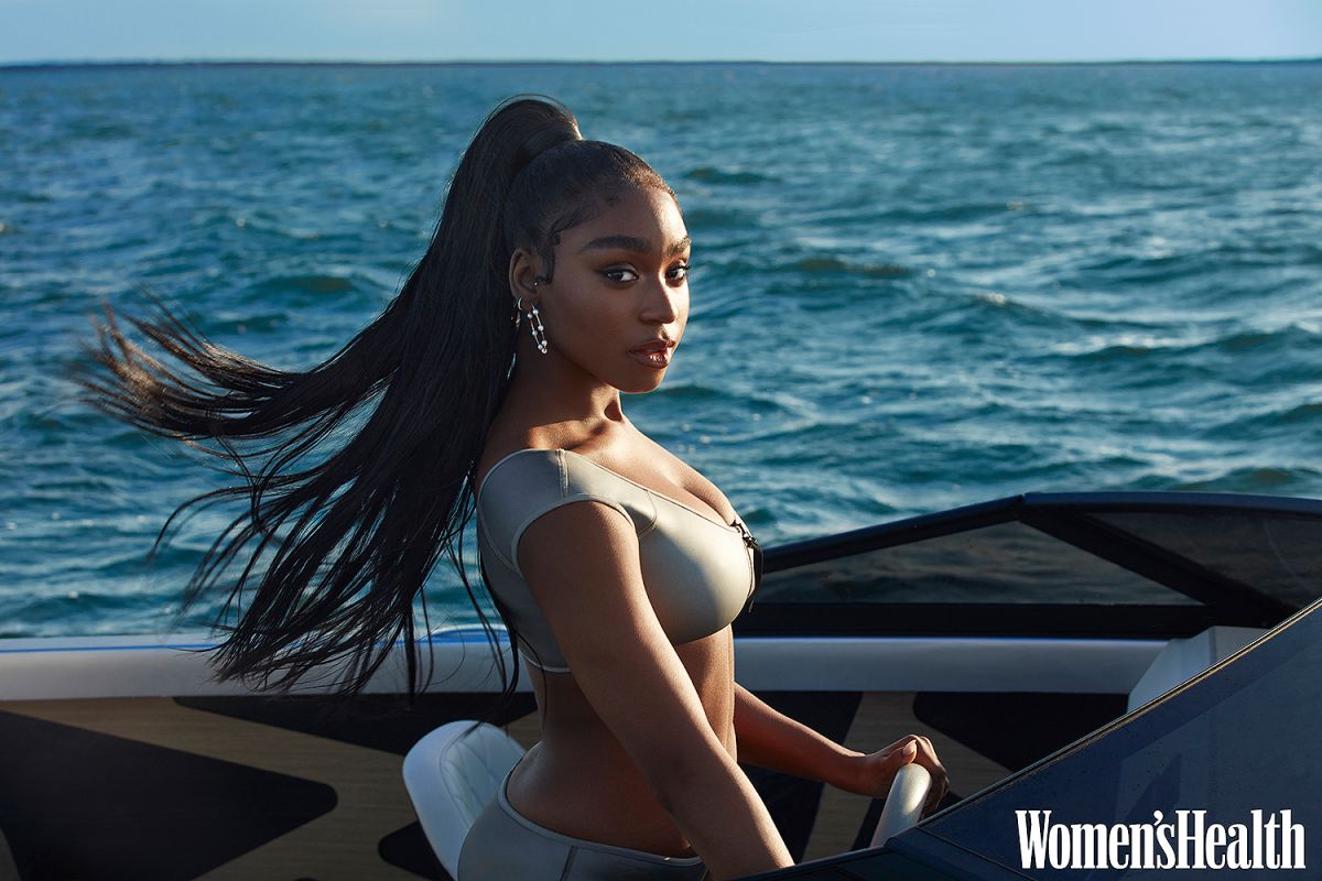 American singer Normani in Women's Health Magazine, December 2020